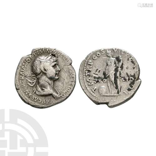 Trajan - Providentia AR Denarius