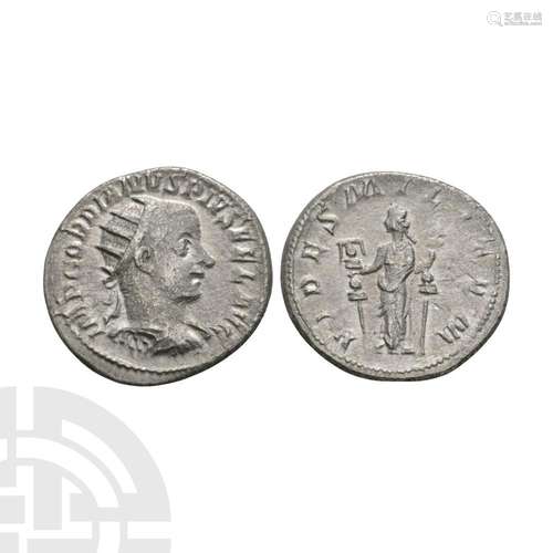 Gordian III - Fides AR Antoninianus