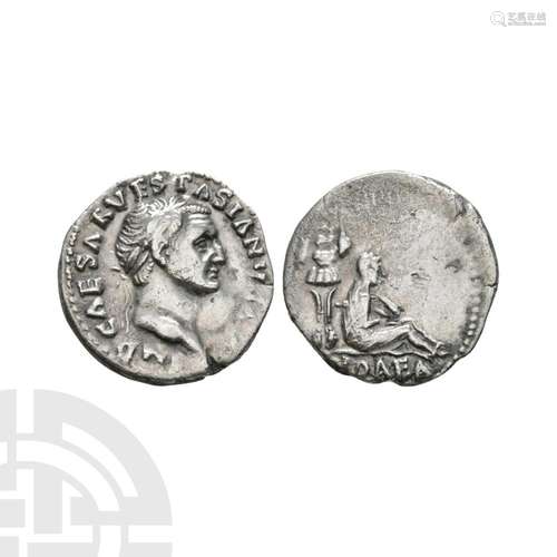 Vespasian - Judea AR Denarius