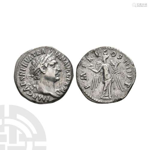 Trajan - Victory AR Denarius