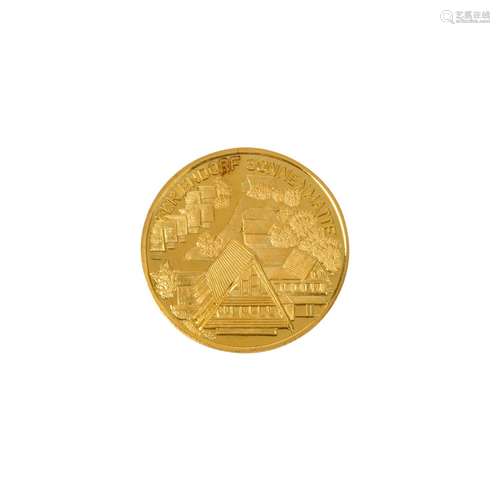 GOLDMEDAILLE 585/1000,