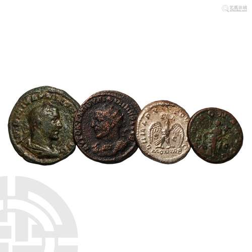 Philip I - Sestertius, As, Bronze and Tetradrachm [4]