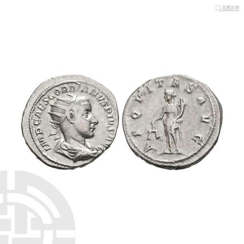 Gordian III - Aequitas AR Antoninianus