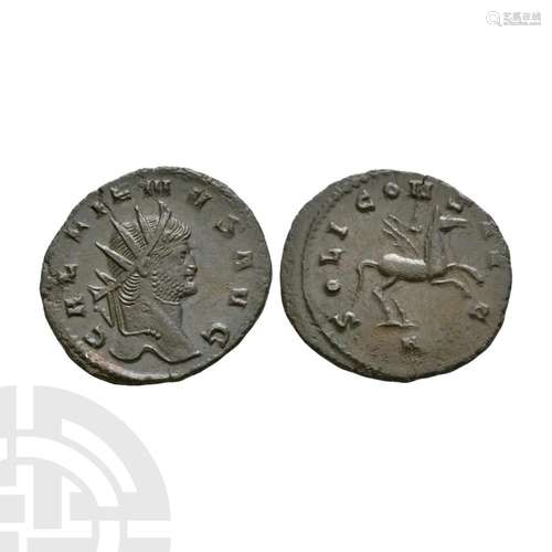 Gallienus - Pegasus AE Antoninianus