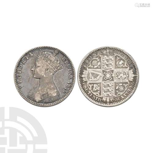 Victoria - 1849 - Godless Florin