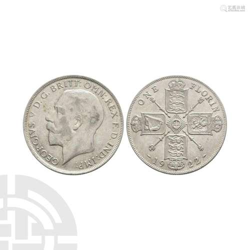 George V - 1922 - Florin