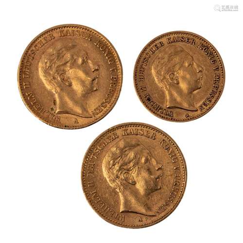 Preussen/GOLD - 2 x 20 Goldmark