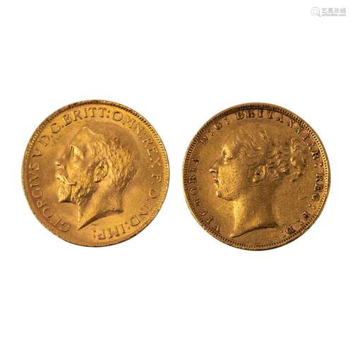 GOLD - 2 x 1 Sovereign