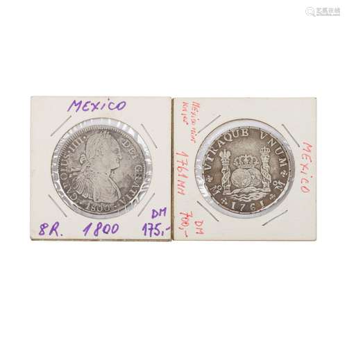 Lot Mexiko 2 x 8 Reales