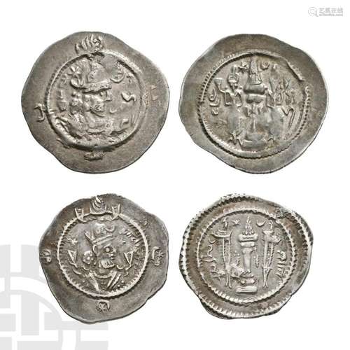 Sasanian - AR Drachms [2]