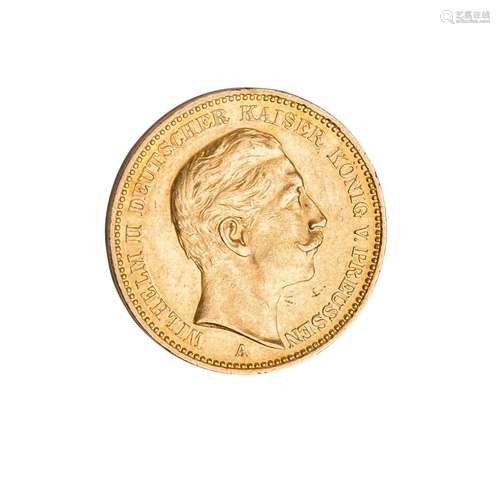 Preussen/GOLD - 20 Mark 1906 A