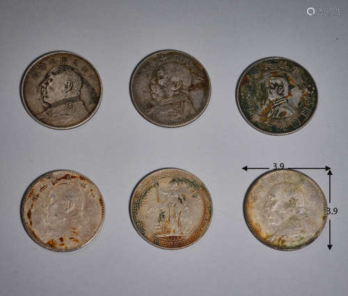 Republic of China period silver Coin中华民国银币