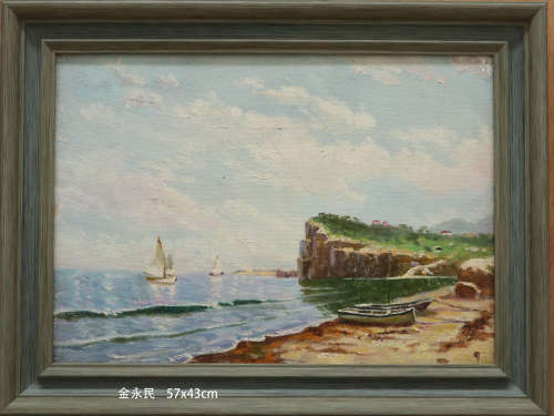 Oil Painting By Kim YongMing金永民 油画