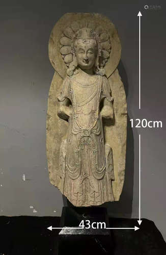 Carved Stone Buddha Statue石雕佛像