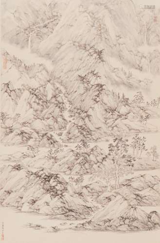Hanging Scroll Painting - Arnold Chang 1998
