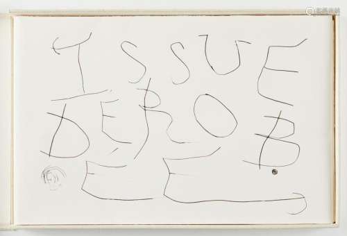 Joan Miró, "L'issue dérobée" 1974