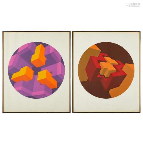 Marko Spalatin Grp: 2 Silkscreen Prints