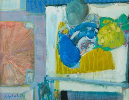 Gabriel Godard Abstract Painting