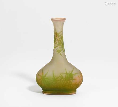 Vase mit Disteln