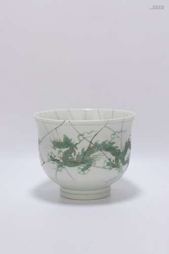 Zhengde - Green Porcelain 