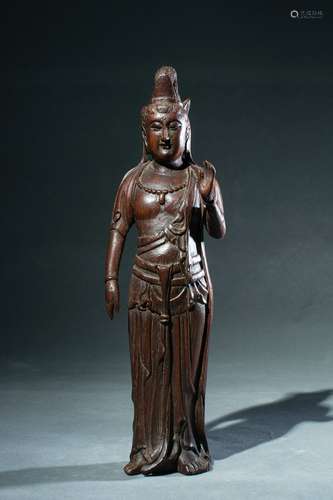 Qing Dynasty Agarwood Guanyin, China