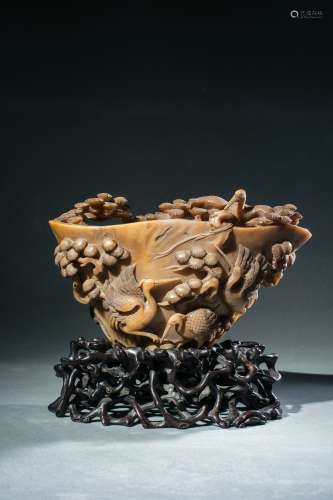 Qing Dynasty Shoushan Carving 