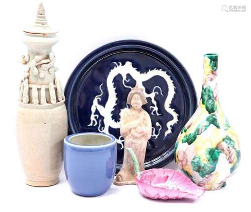 LOT OF PORCELAIN AND EARTHENWARE, CHINA 19/20TH CENTURY