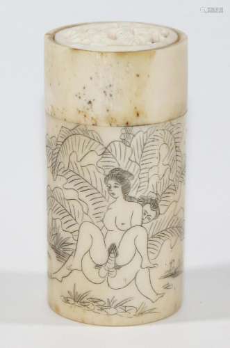 Shunga, erotische Dose,