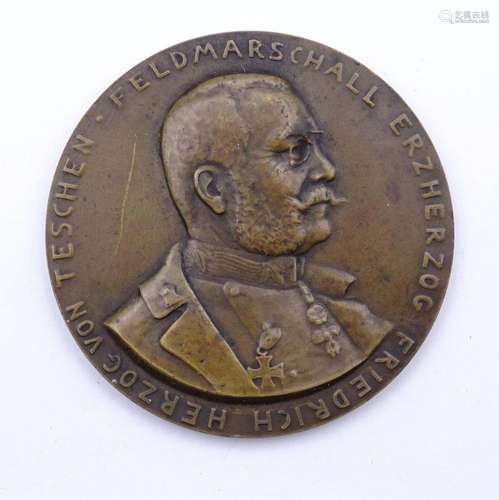 MEDAILLE FELDMARSCHALL ERZHERZOG FRIEDRICH HERZOG VON TESCHE...