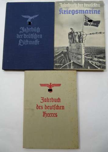 JAHRBUCH DER DEUTSCHEN LUFTWAFFE/ DES DEUTSCHEN HEERES/ DER ...