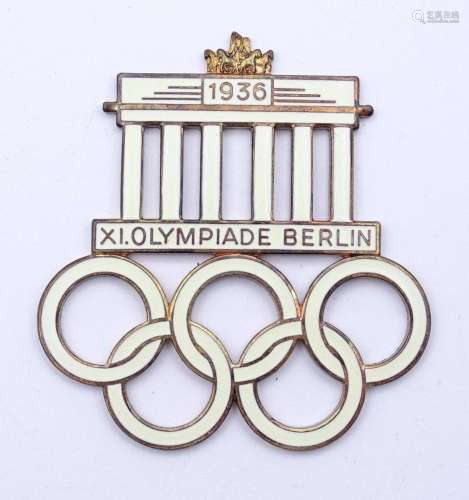 1936 AUTOMOBILPLAKETTE , XI.OLYMPIADE BERLIN