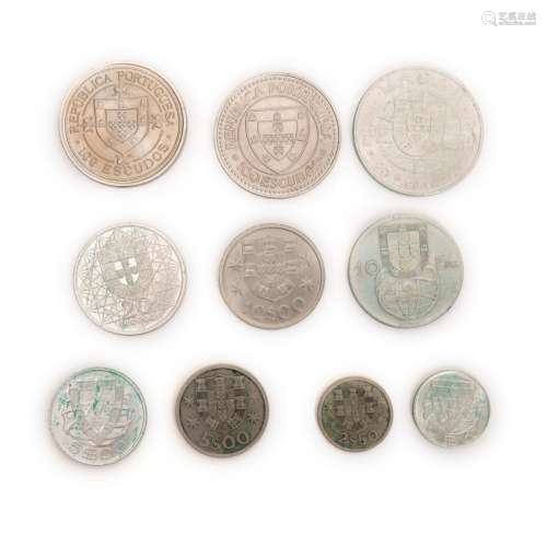 Group of 10 Portugal /Portuguesa / Macao ect Coins