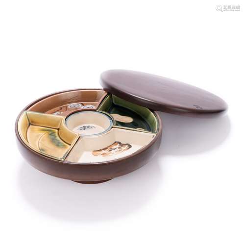 JAPANESE CERAMIC SWEET MEAT SERVER