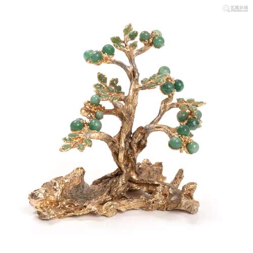 GILDED JADE TREE