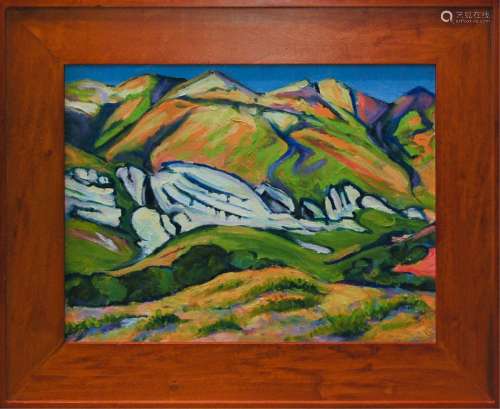 Oil On Canvas Susan K. Guy Puabo Beach 2