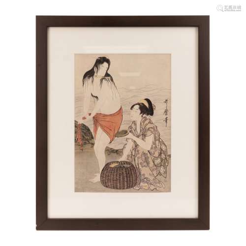 Kitagawa Utamaro (1753 –1806)Japanese Woodblock Pr