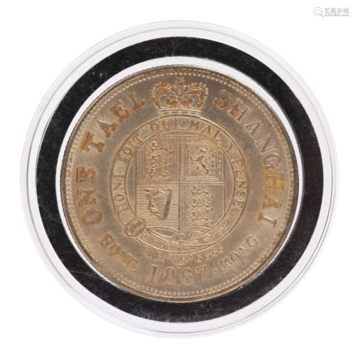 Hong Kong-Shanghai One Tael, 1867