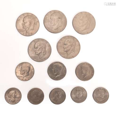 13-Liberty Eisenhower Silver Coins 1776 and more