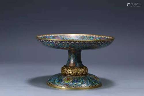 A Cloisonne Enamel Tureen