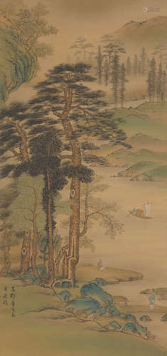 Chinese Figure Painting by Tang Yin