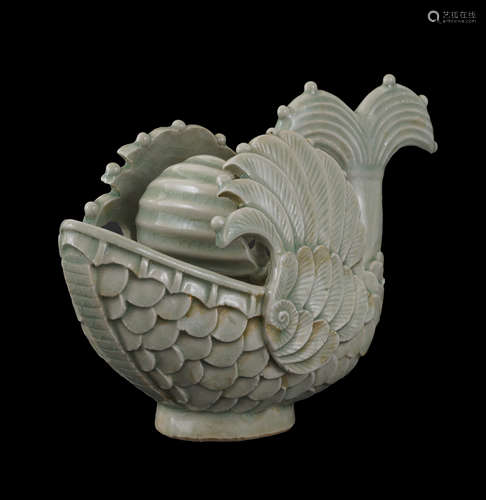 Yaozhou Ware Fish Ornament