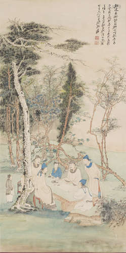 Chinese Figure Paintingby Zhang Daqian