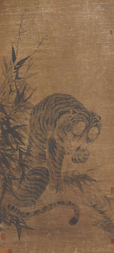 Chinese Tiger Painting