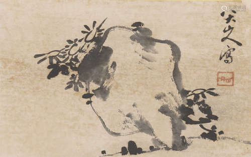 Chinese Bird Painting by Bada Shanren