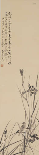 Chinese Flower Painting by Zhang Daqian
