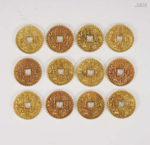 A Set of Gold Coins