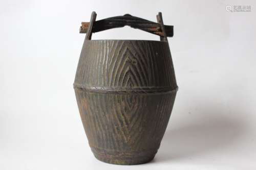 Japanese Iron Water Pot