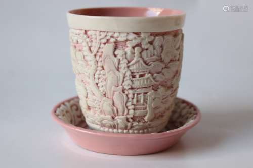 Wedgwood Style Cup and Suaser