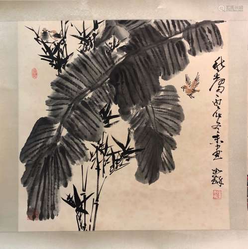 Chinese Ink Color Painting