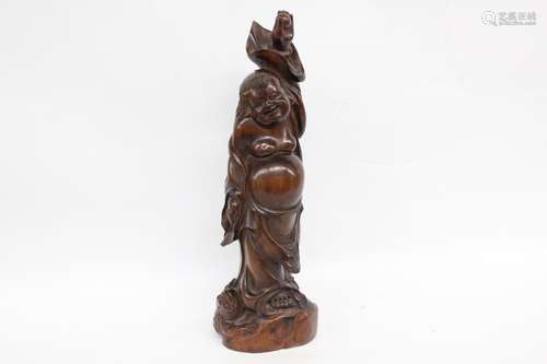 Chinese Huanghuali Wood Figural